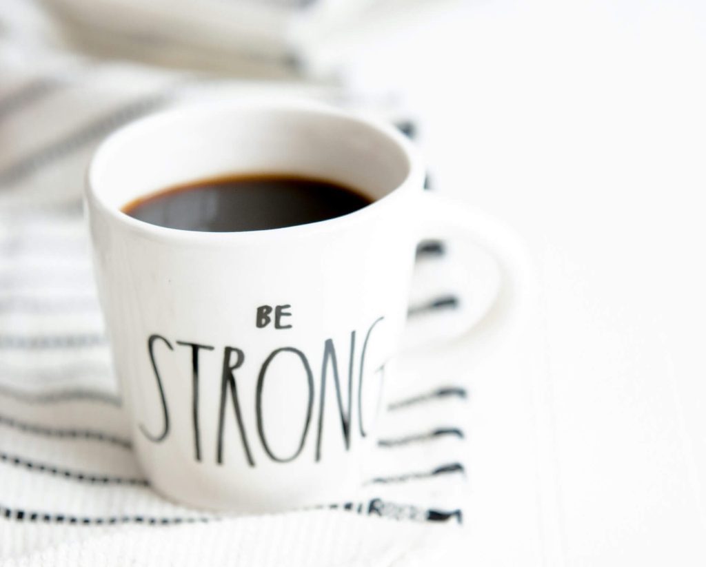 Slika Citata Jak Kao Crna Kafa